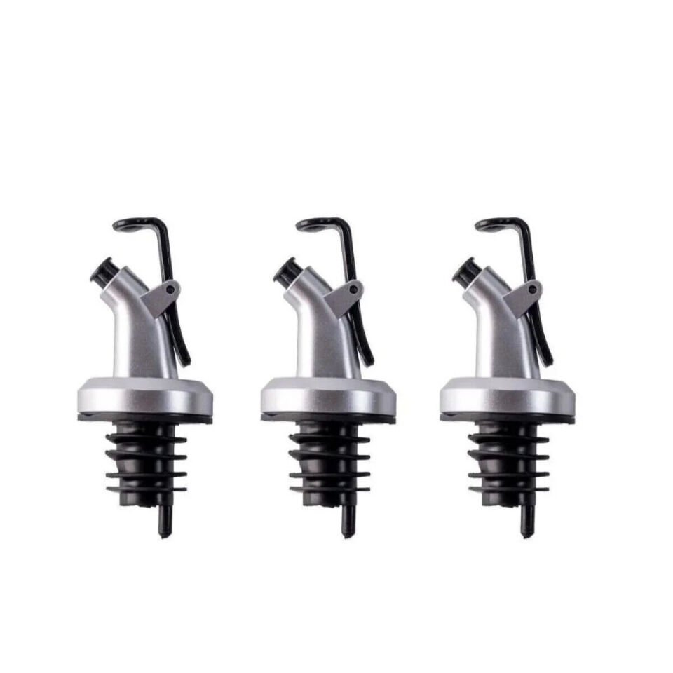 Damlatmaz Yağdanlık Tıpası 3 lü Şişe Ucu Tıpa